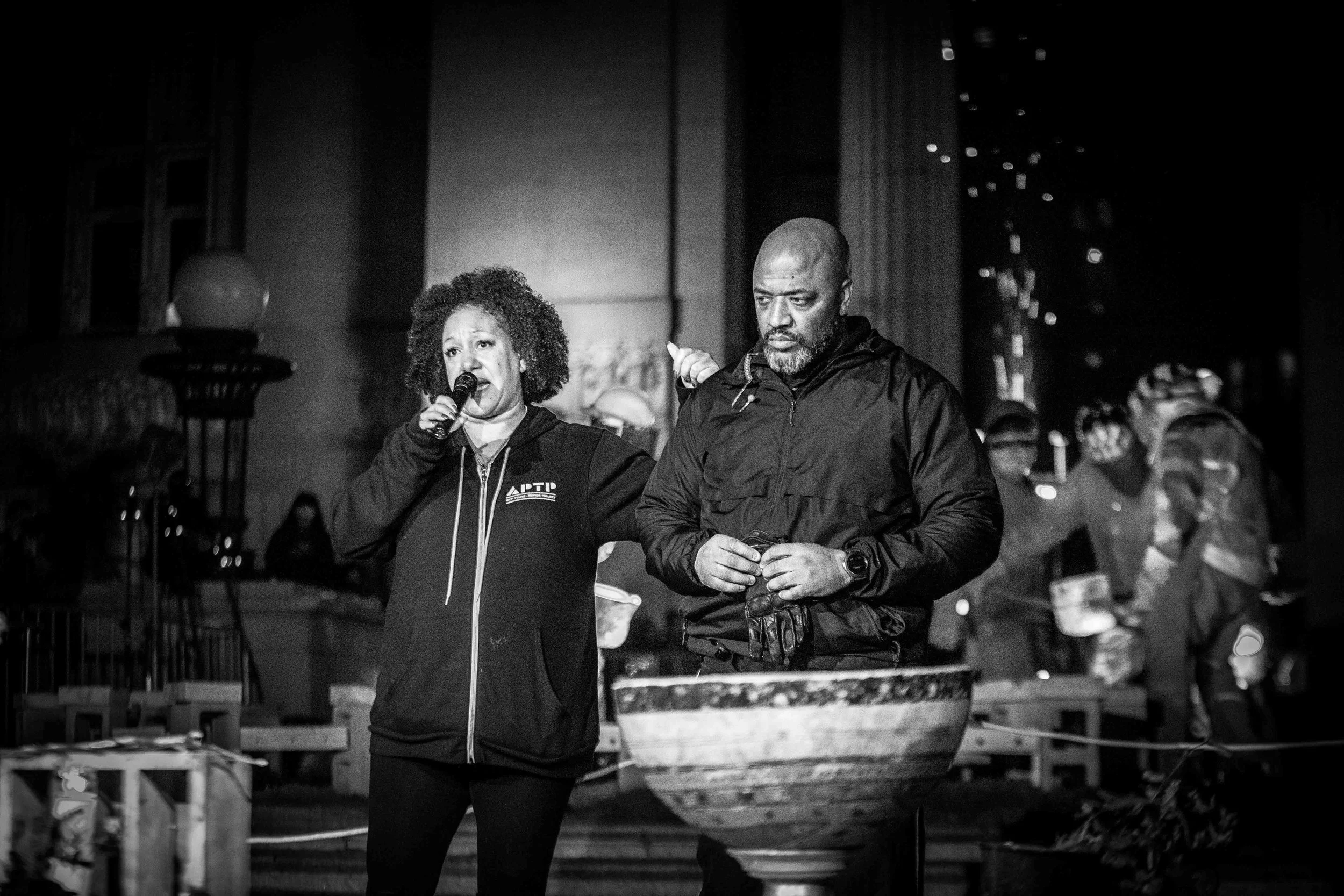 Cat Brooks, founder of Anti Police-Terror Project, offers a prophecy for Oakland without state and economic violence, an Oakland where all black people are housed, an Oakland where all black people are safe, well & free. She stands alongside Turha AK