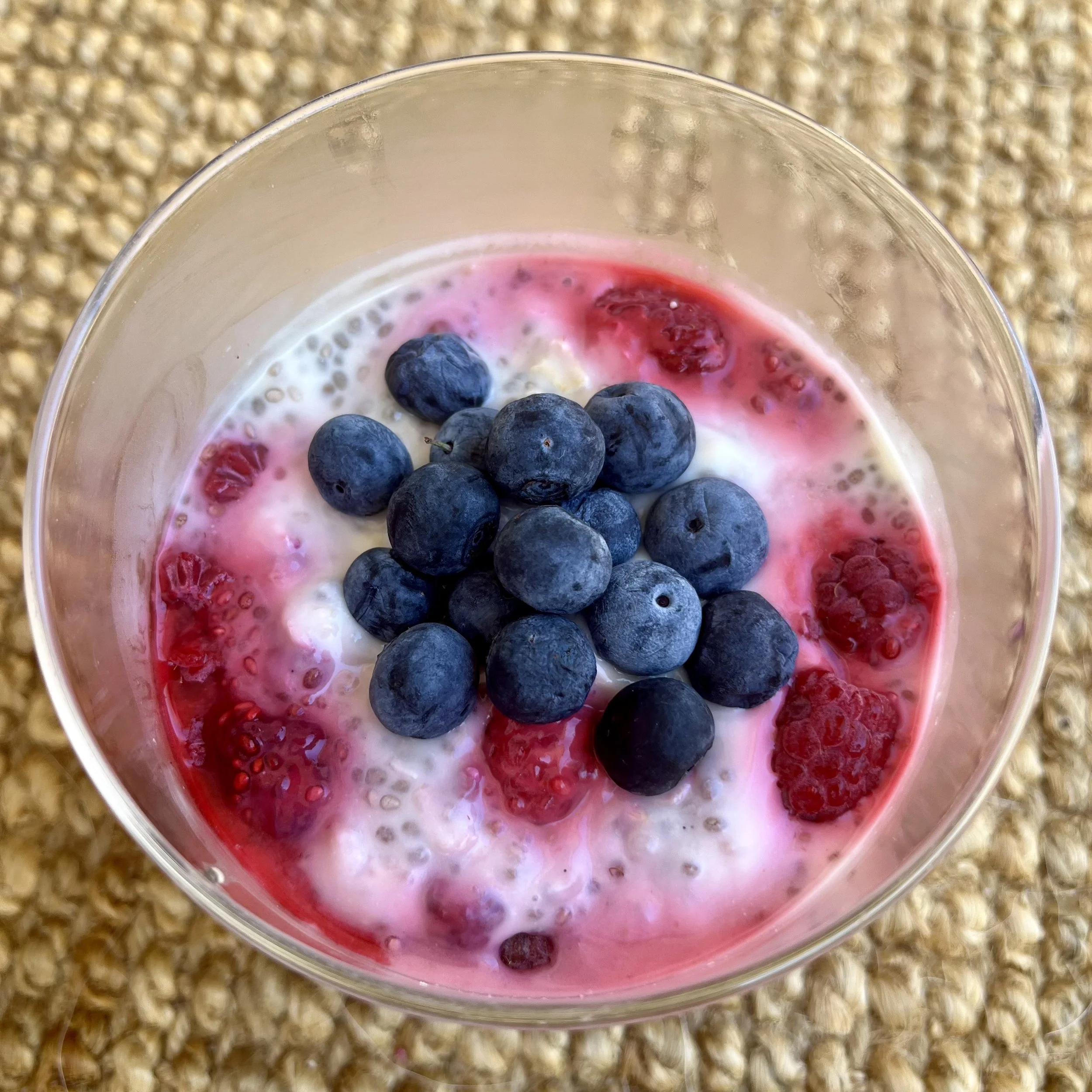 Custard Chia Pudding