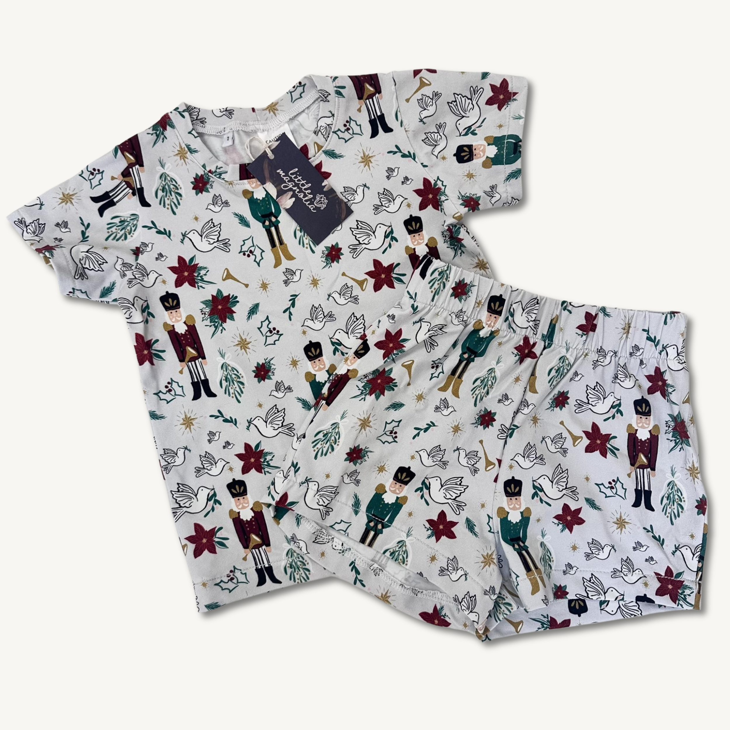 Nutcracker Christmas Pyjamas by Little Magnolia.png
