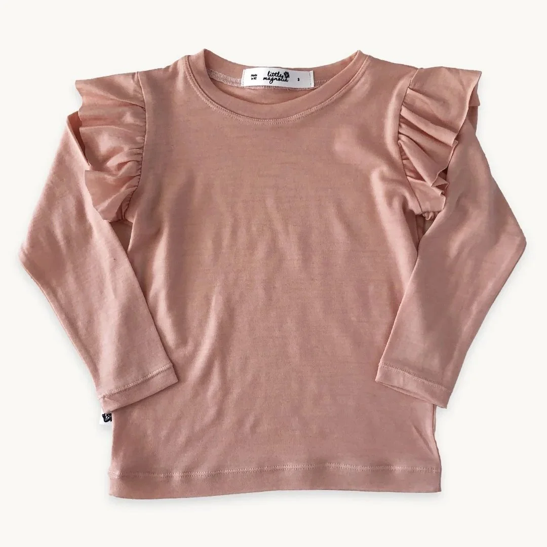 Rose Merino Top