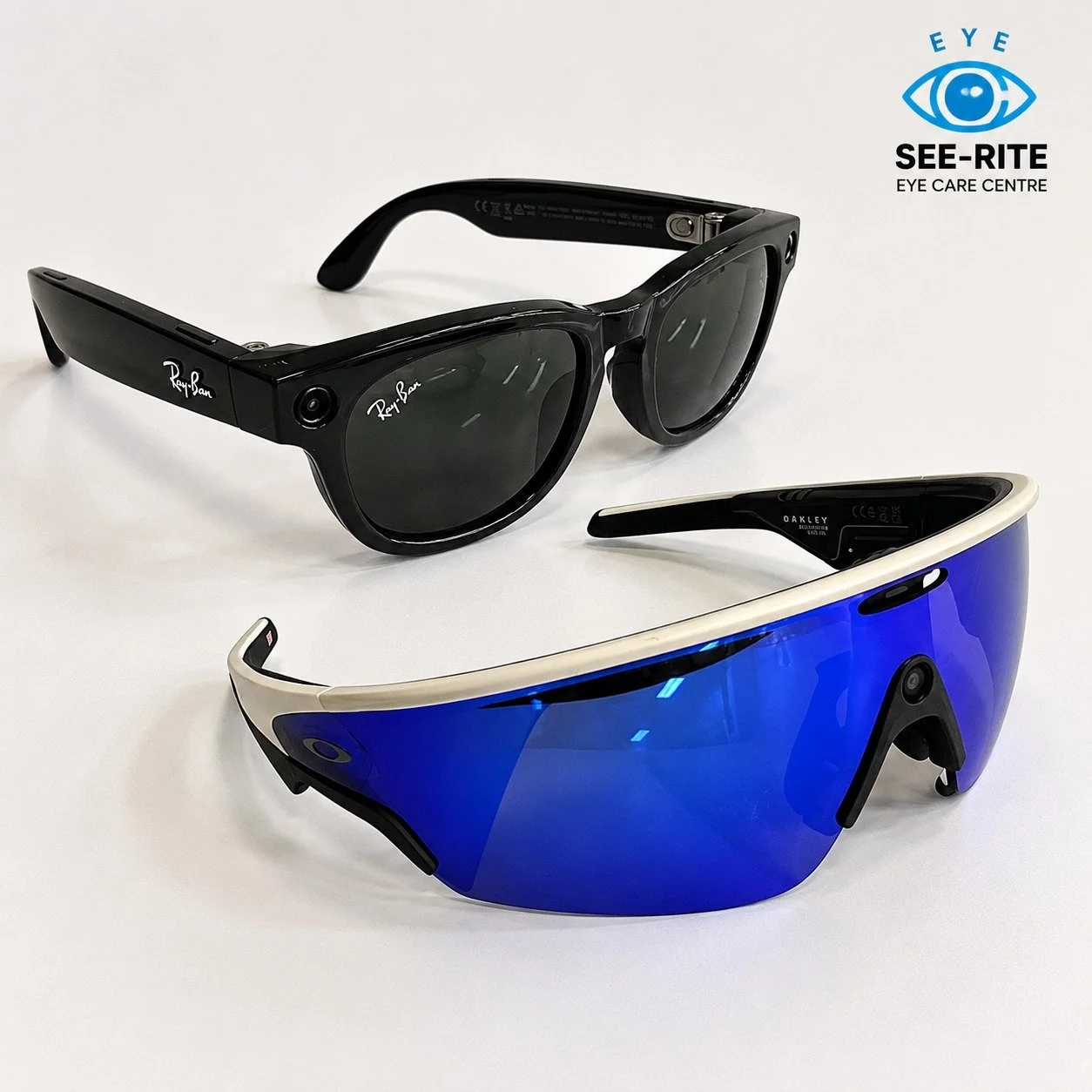 Two styles. Same smart features.
From classic everyday frames to sporty performance designs, our AI glasses blend tech and style in one pair.

Take calls, listen to music, capture moments, and more &mdash; all from your eyewear 👀

📍1207 Kingsway, V