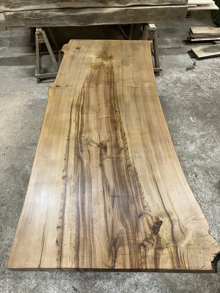 Sweet Chestnut finished table top.jpg