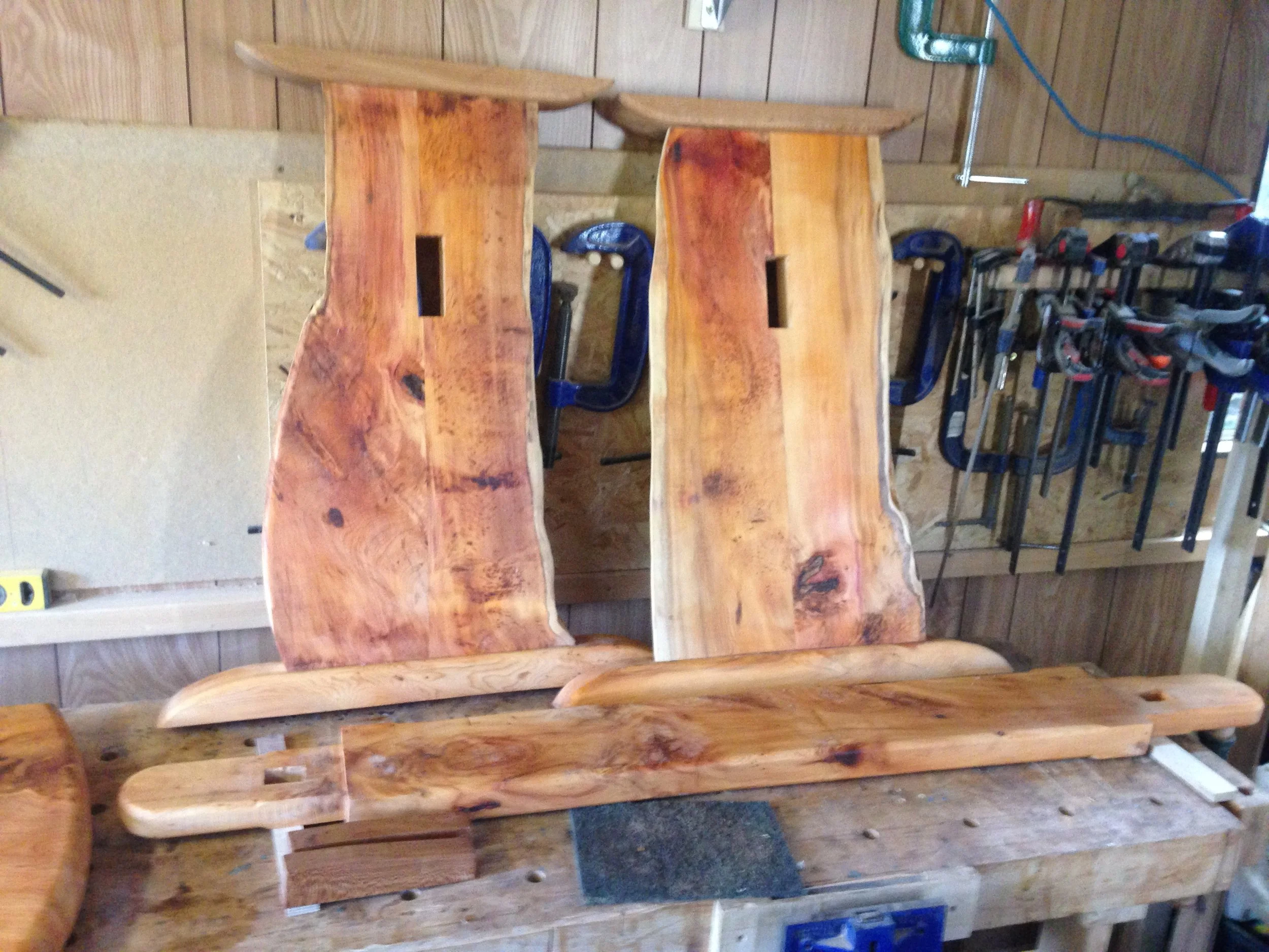 Yew legs for table commision.JPG