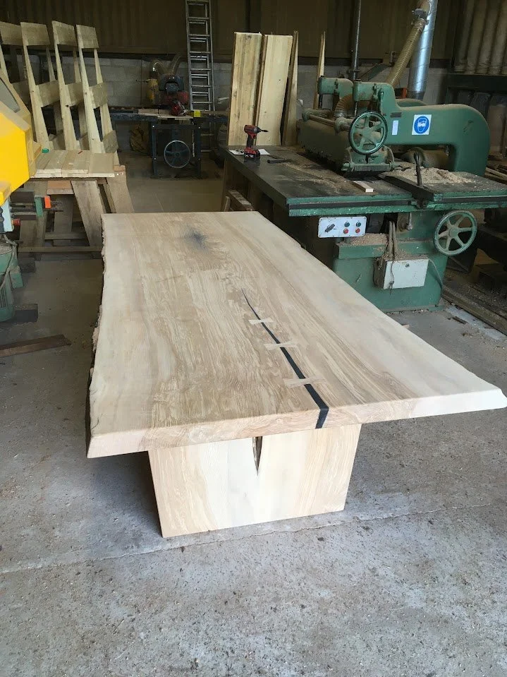 Waney edge Ash table.JPG