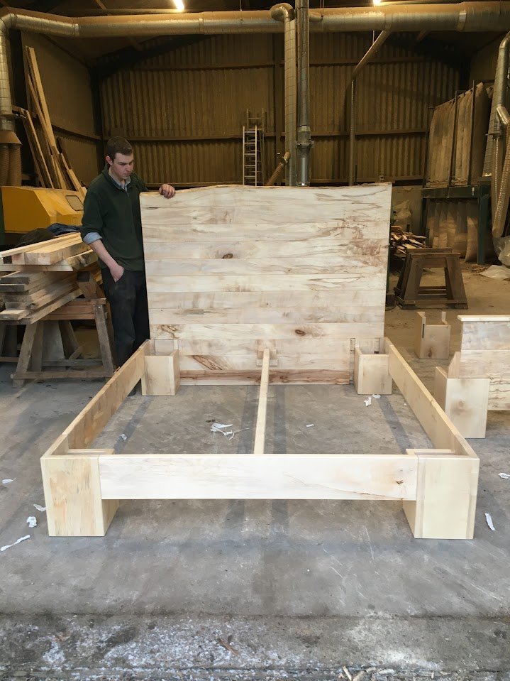 Sycamore Bed frame.JPG
