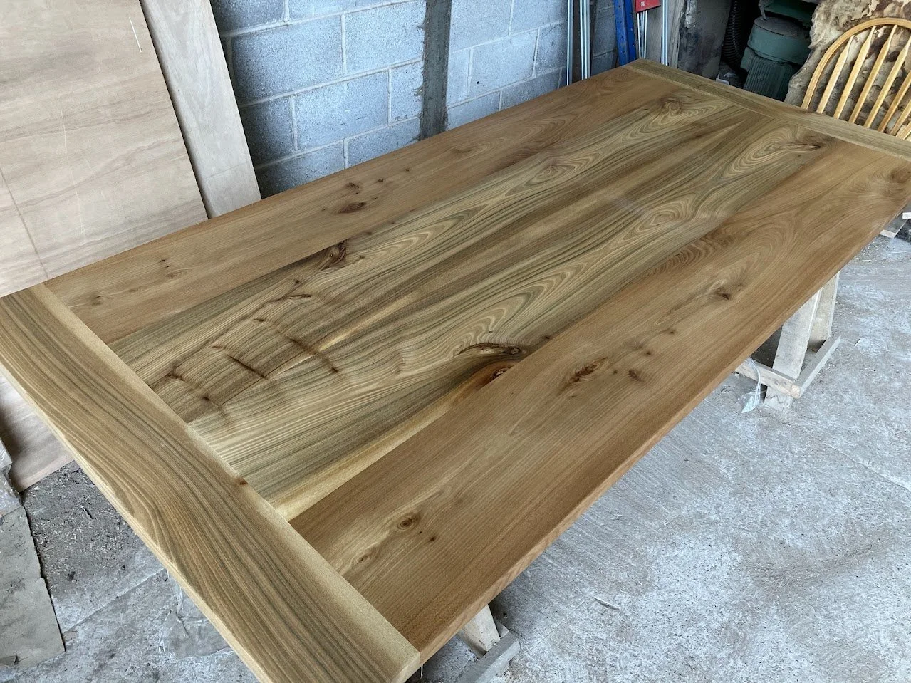 Elm Table top Breadboard ends2.jpg