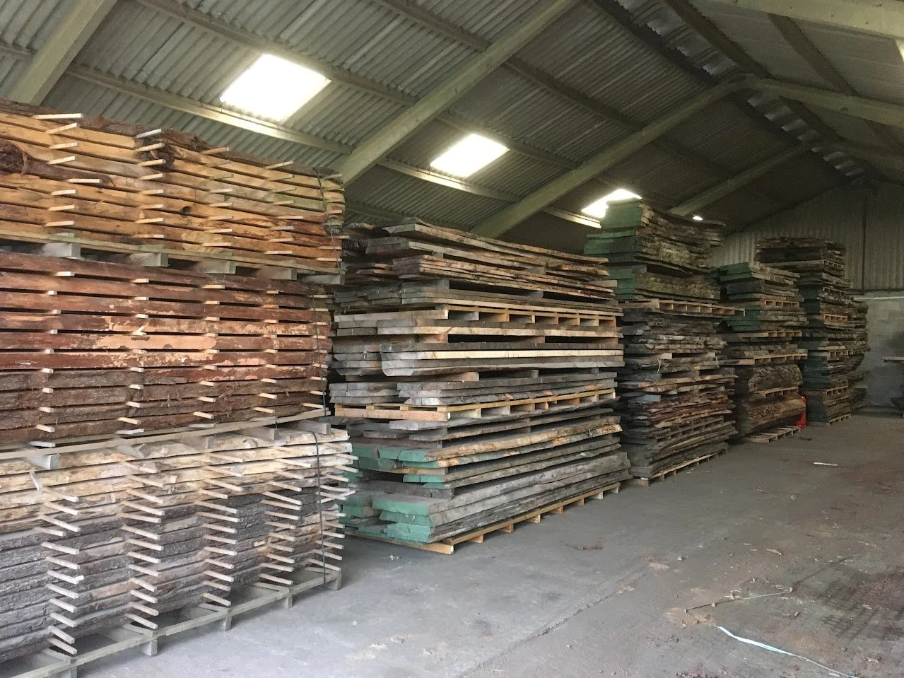 Sawn Timber Shed New Yard. 3.JPG