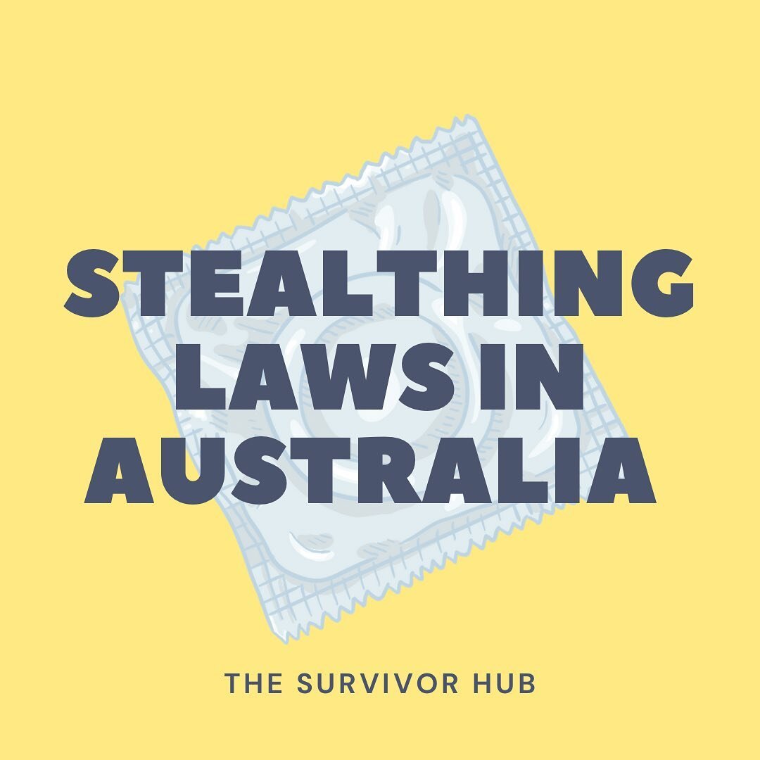 This post does not constitute legal advice but is designed to provide information about stealthing laws in Aus. Thank you so much to @chanelc for your incredible advocacy in this area!