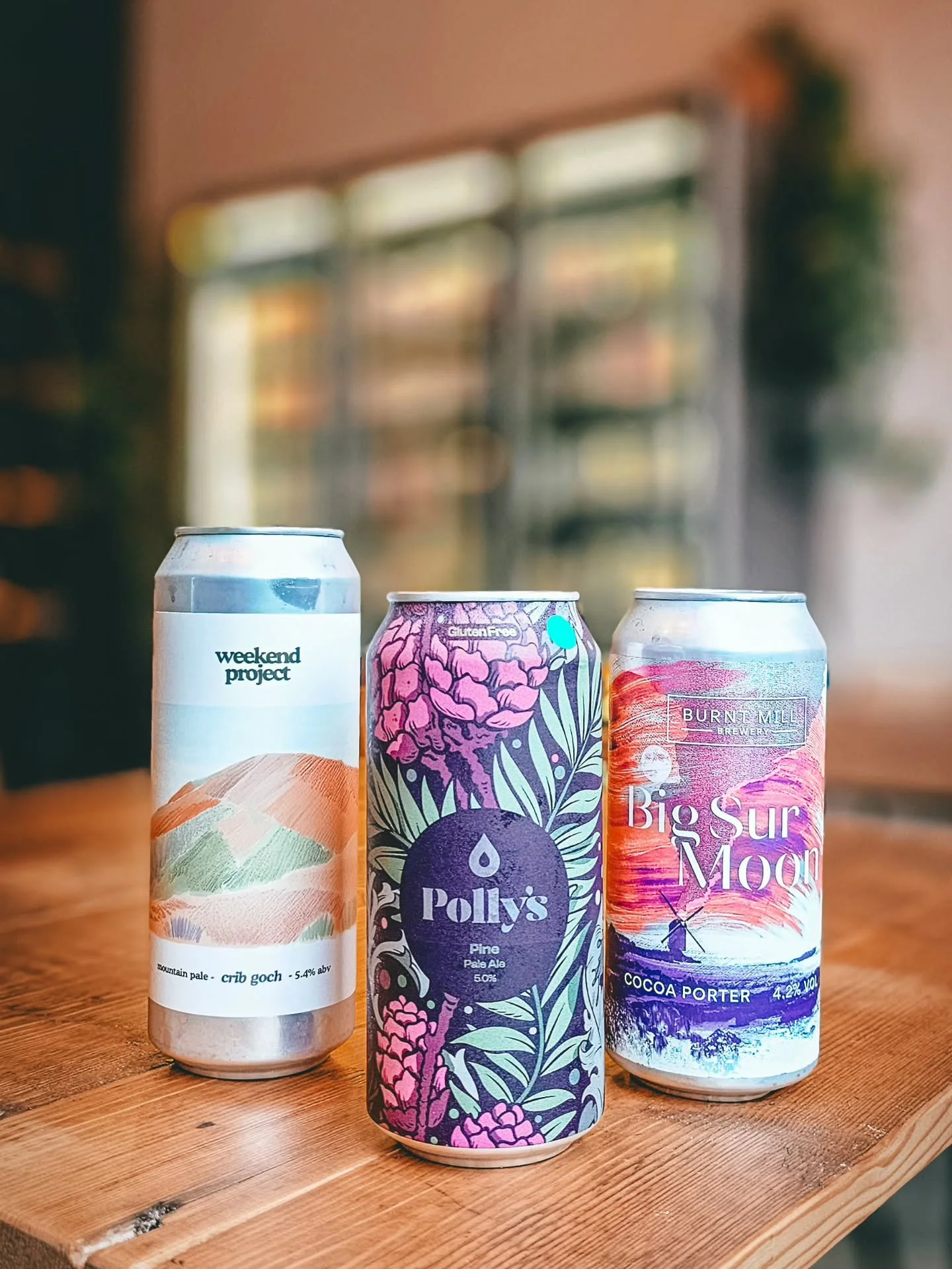 ***Sarah's picks of the week*** 🍻

1. WEEKEND PROJECT - CRIB GOCH - 5.4% MOUNTAIN PALE
Absolutely delicious, all the enjoyment of a mountain IPA but with a lower ABV.

2. POLLYS - PINE 5% PALE
A beer with everything you expect from Pollys, super hop