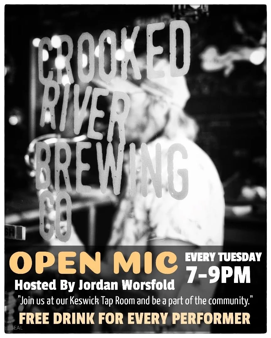 *Our weekly open mic will return after a short break on the 6th Jan at the new time of 7pm*

Join us every Tuesday for our weekly open mic.
Open, inclusive, supportive and friendly, our open mics have such a great vibe.

Hosted by seasoned host @jpwo