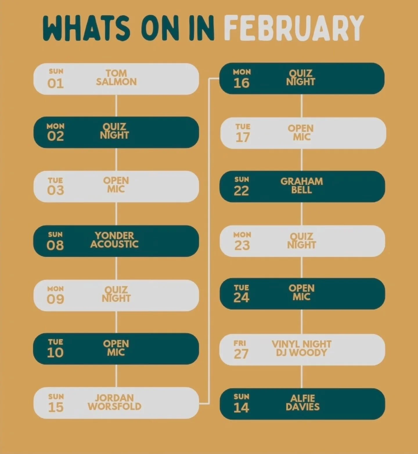 The taproom is springing back to life starting this week with @_erincollinsx playing our first Tap Sunday of the year this Sunday 4-6pm.