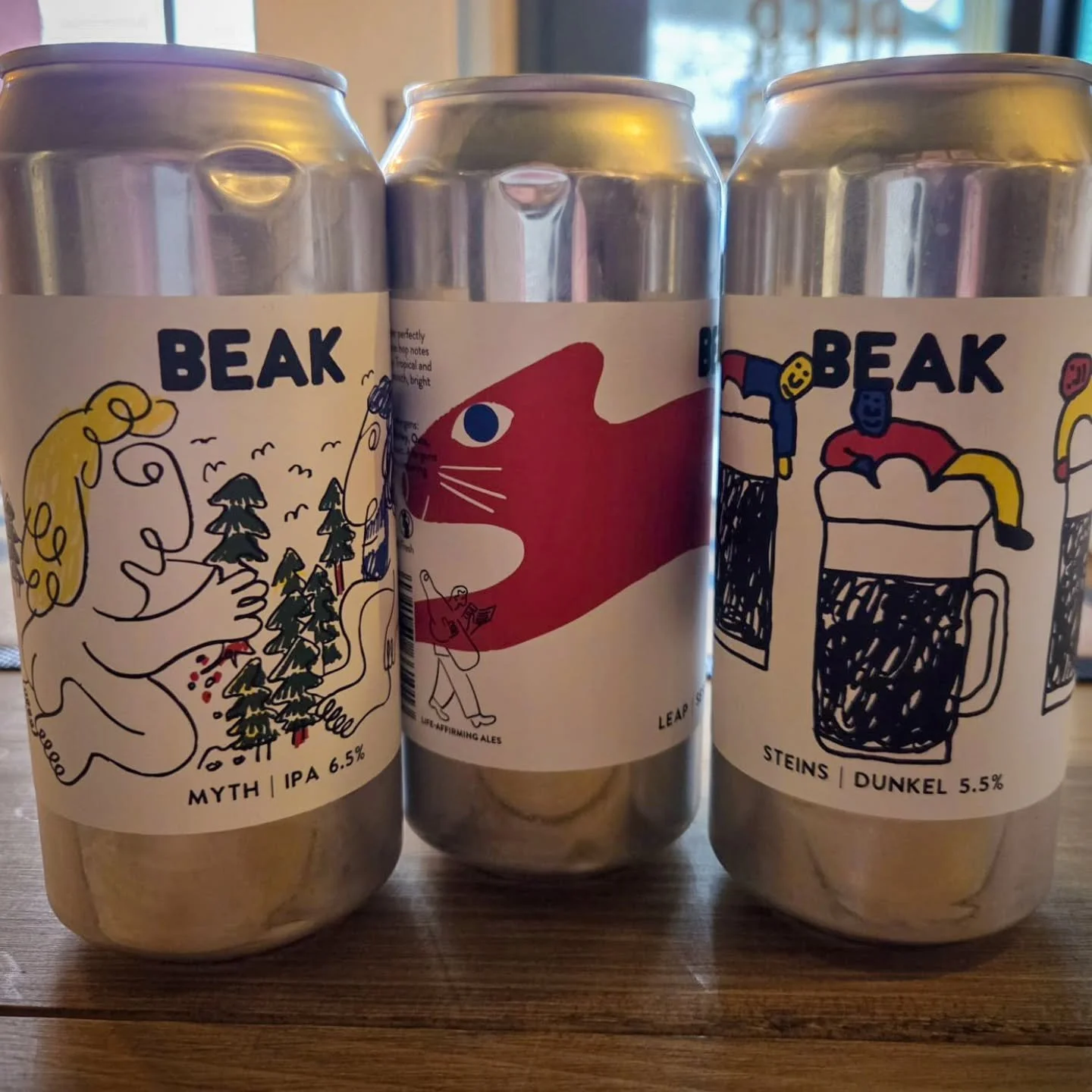 Fresh drops have landed at our beer shop from @beakbrewery @pollysbrewco @deyabrewery @lakesbrewco and @lefthandedgiantbrewing with more inbound! 

🍻
