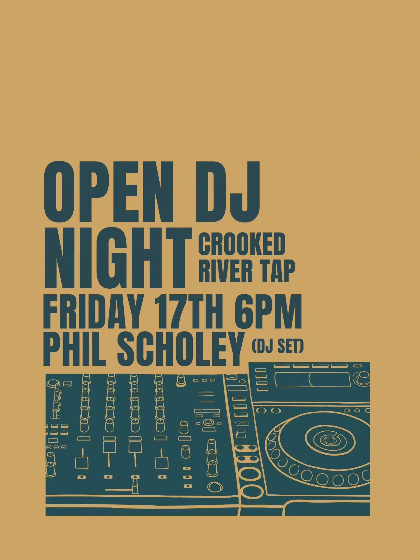 Calling all disc loving jockeys.

Starting next month we'll be introducing a new night ooffering up some laid back beats hosted by yours truly. 

If you've got the grooves to match the laidback Crooked River Tap vibe and wanna join me on the 1s and 2