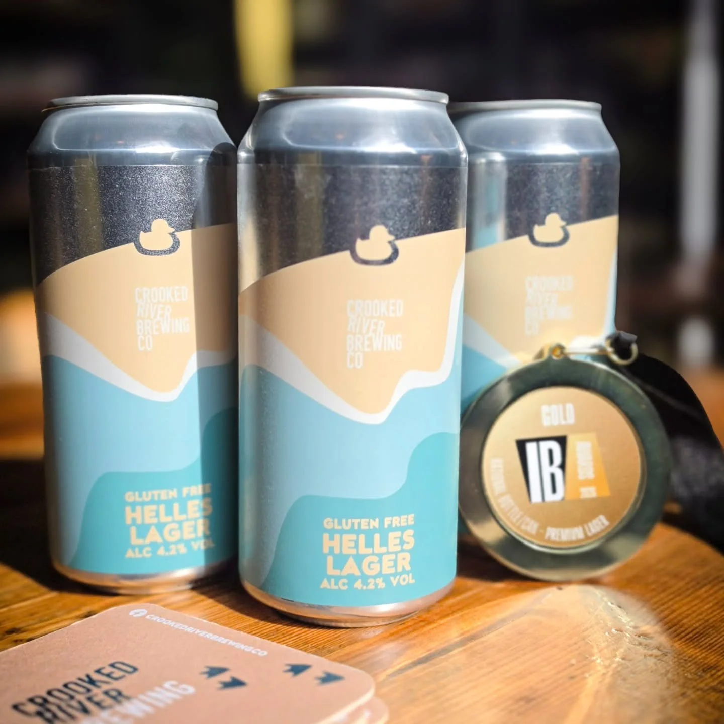 🥇 Still not over this one&hellip;

Our Helles Lager is now a multi award winning beer.

Gold award in the national Indie Beer Can / Bottles awards plus gold and category champion regionally!

When you haven't seen blue skies and warm weather like th