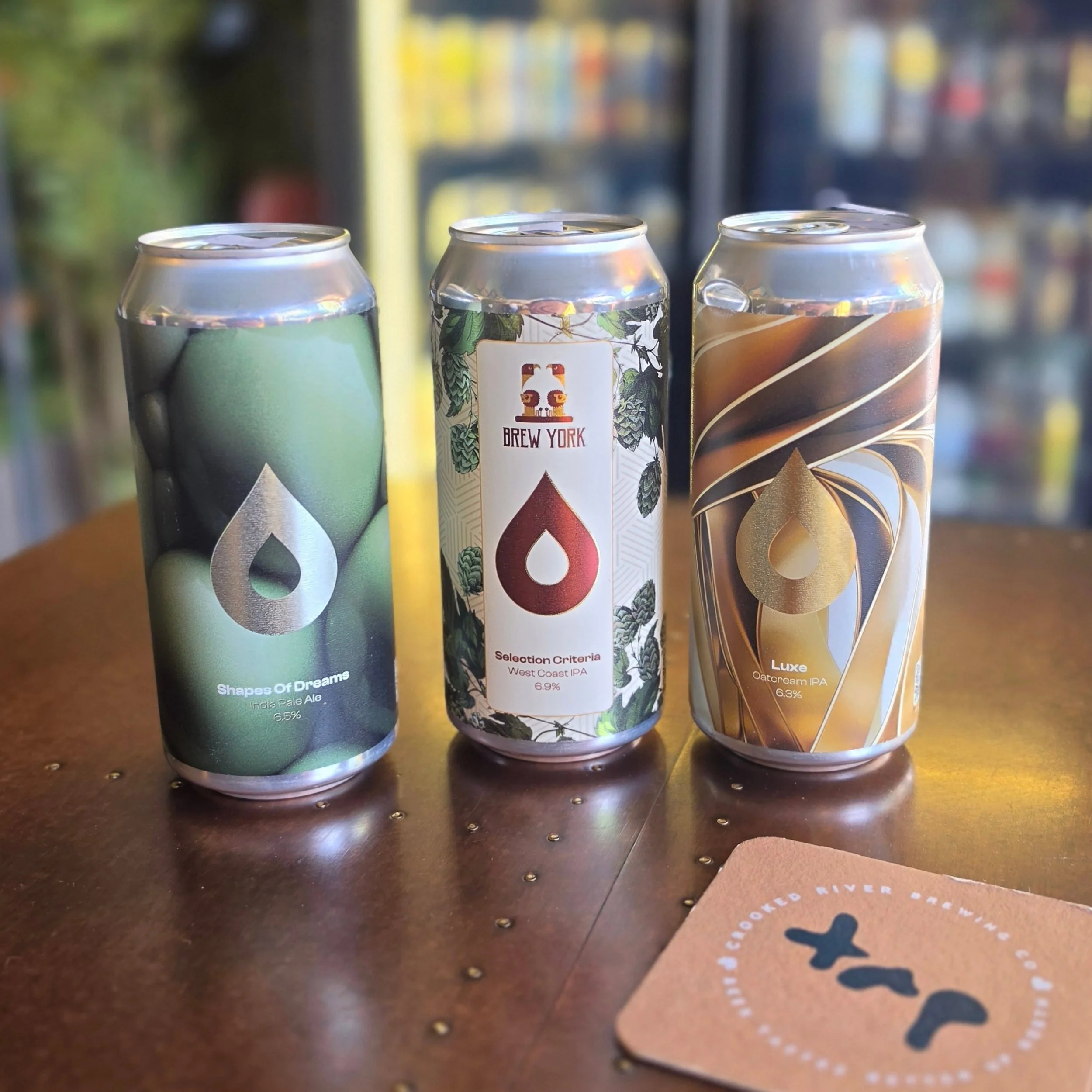 New beers have arrived at the beer shop and there's some absolutely delightful editions from some of our core breweries plus some new editions to our alcohol free range too!

Beers from
@pollysbrewco 
@lakesbrewco 
@cloudwaterbrew 
@belowbrewco 
@lef