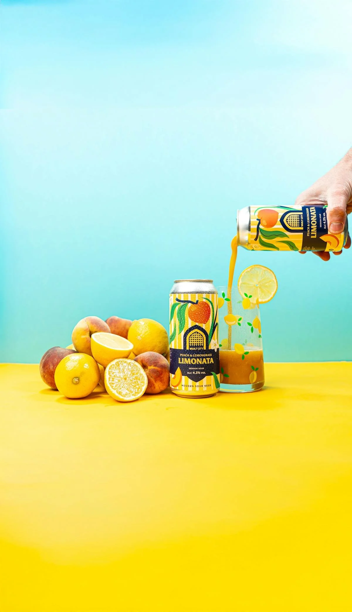 Vault City - Peach & Lemongrass Limonata // 4.3