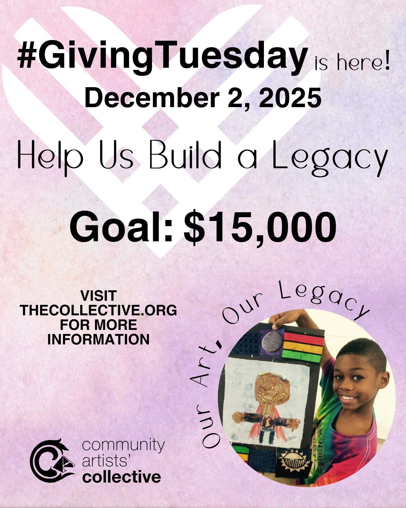 We're in the home stretch! 
Just a few hours left in #GivingTuesday2025 and we are SO close to our goal! 

Your support today ensures that:
🎶 Artists continue to find a home here
🪡 Heritage quilting traditions remain alive
🧑🏽&zwj;🎨 Youth have ac