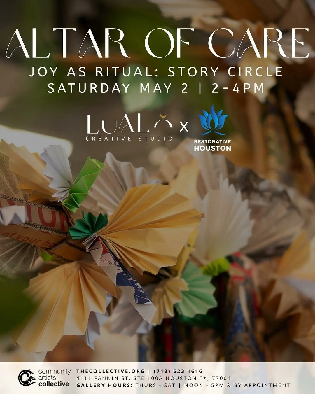 Altar of Care - Joy As Ritual: Story Circle