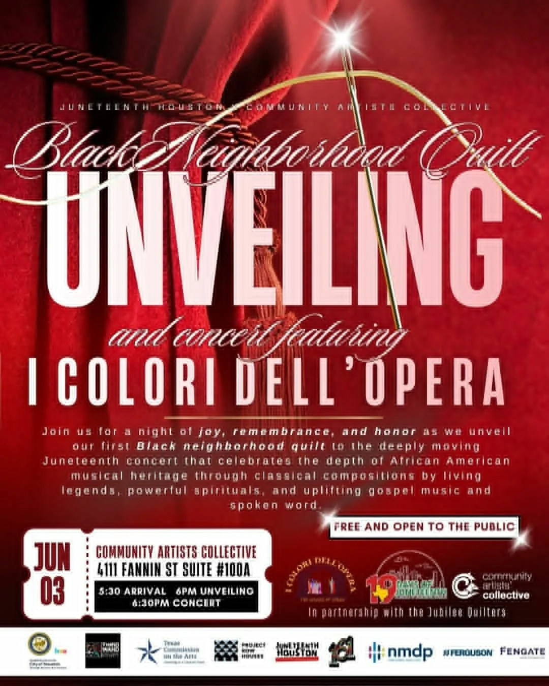 Black Neighborhood Quilt Unveiling & Concert