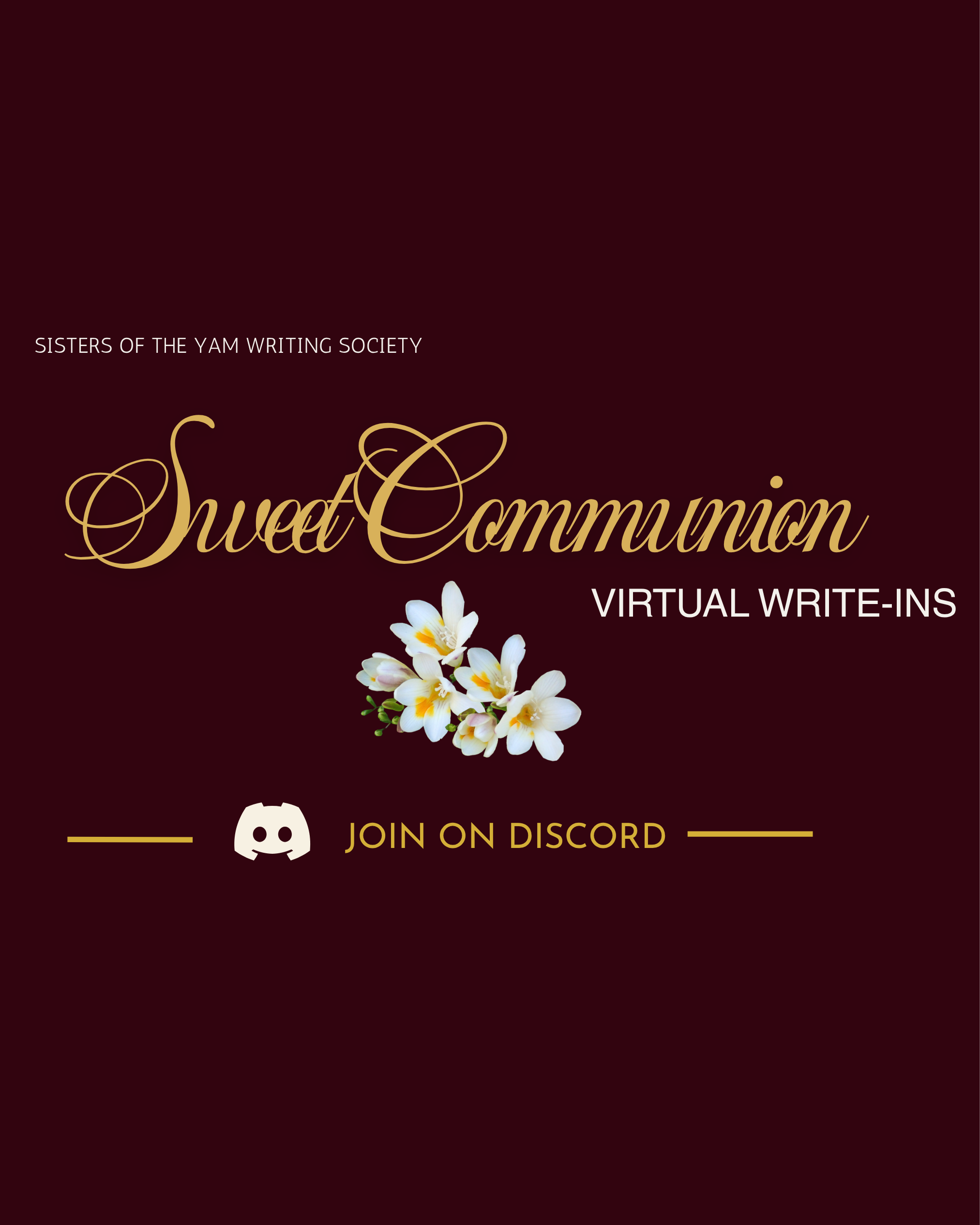 SOTY - Sweet Communion Write-Ins (Virtual)