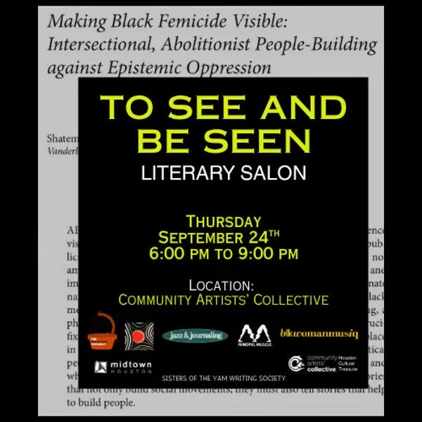 soty - Literary Salon: To See and Be Seen