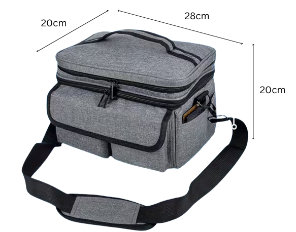 Ear Irrigation Machine Carry Case with Shoulder Strap | Suitable for Propulse