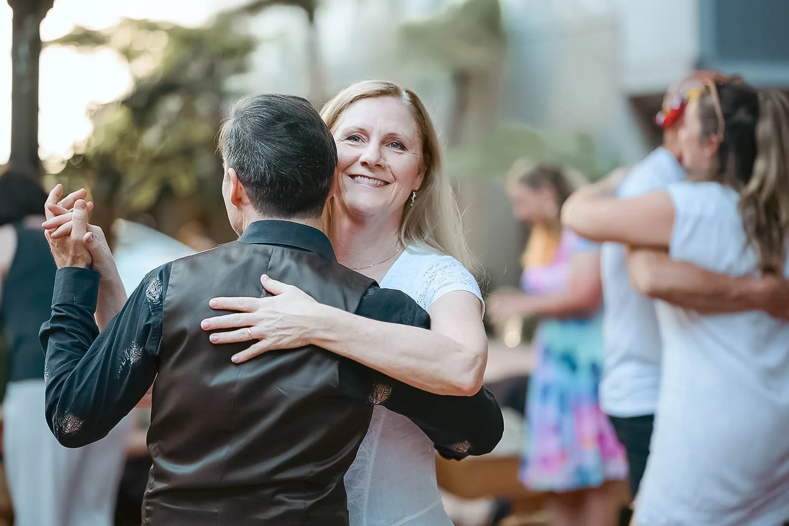Couple dancing