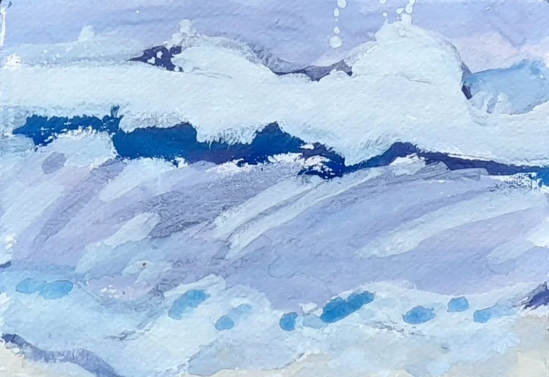 Gravity Touches Even the Most Unaware. A5 Unframed