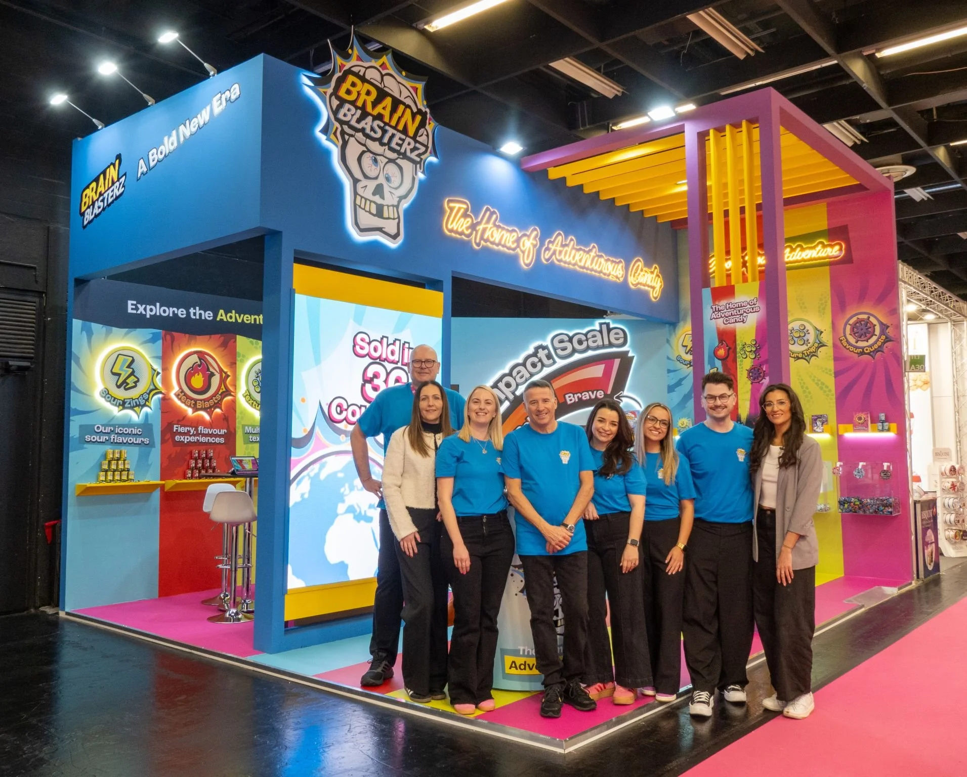 Brain Blasterz Brings the Home of Adventurous Candy to Life at ISM Cologne 2026