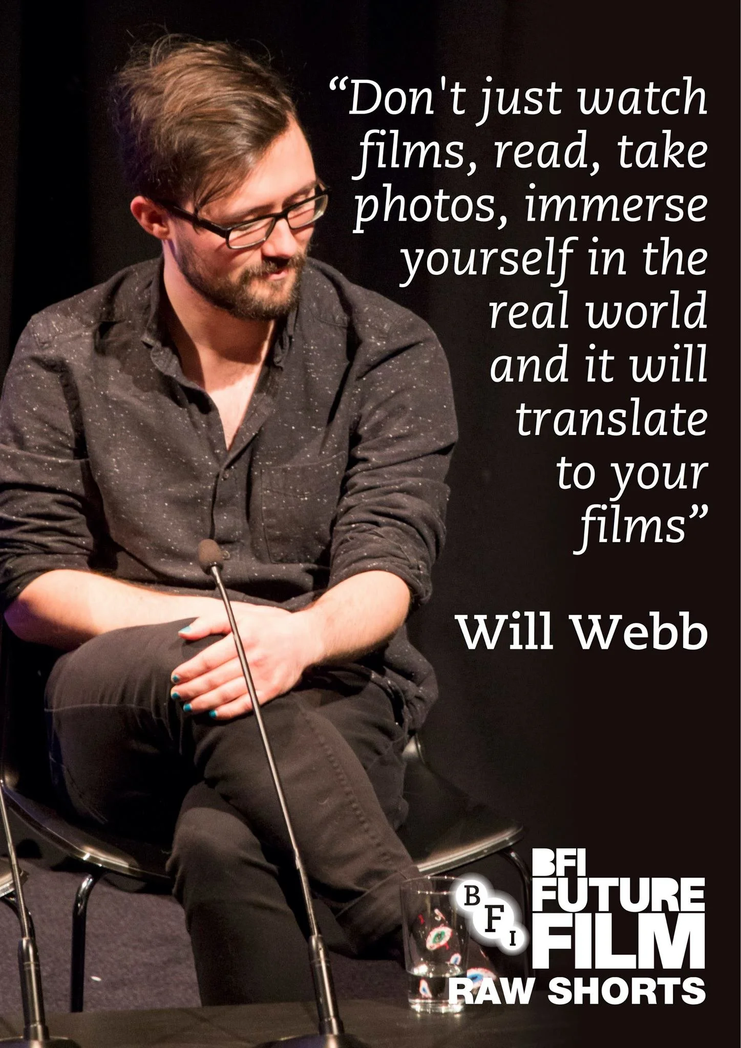 Will Webb participating in a BFI panel.