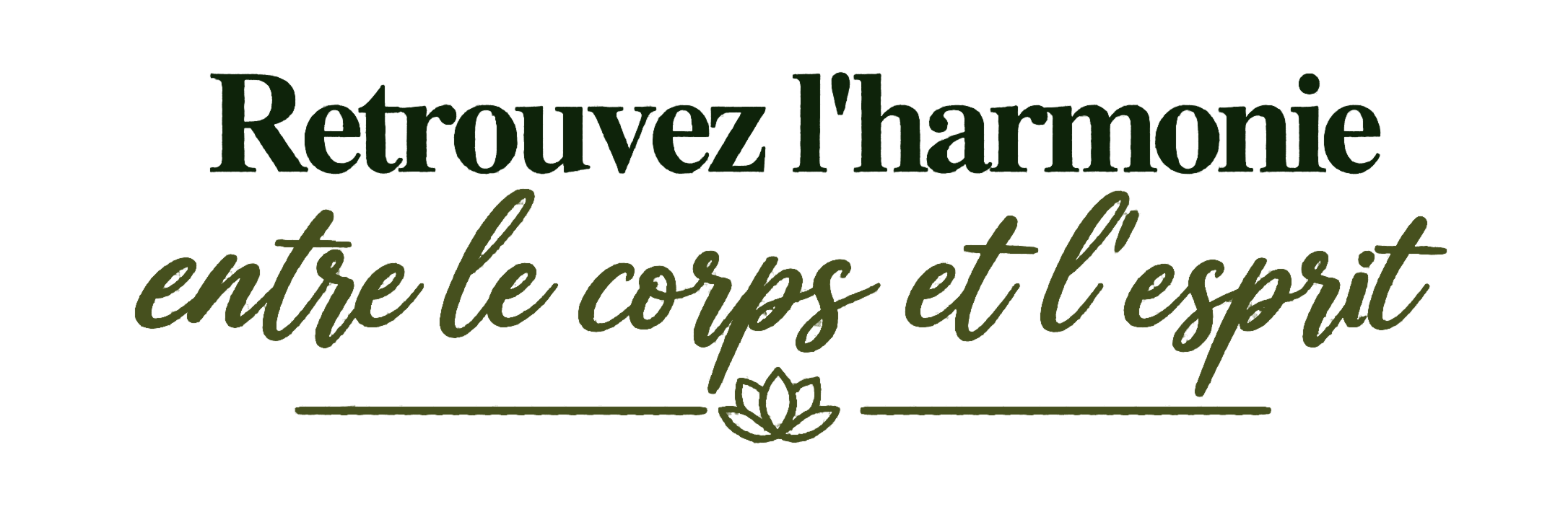 harmonie entre corps et esprit