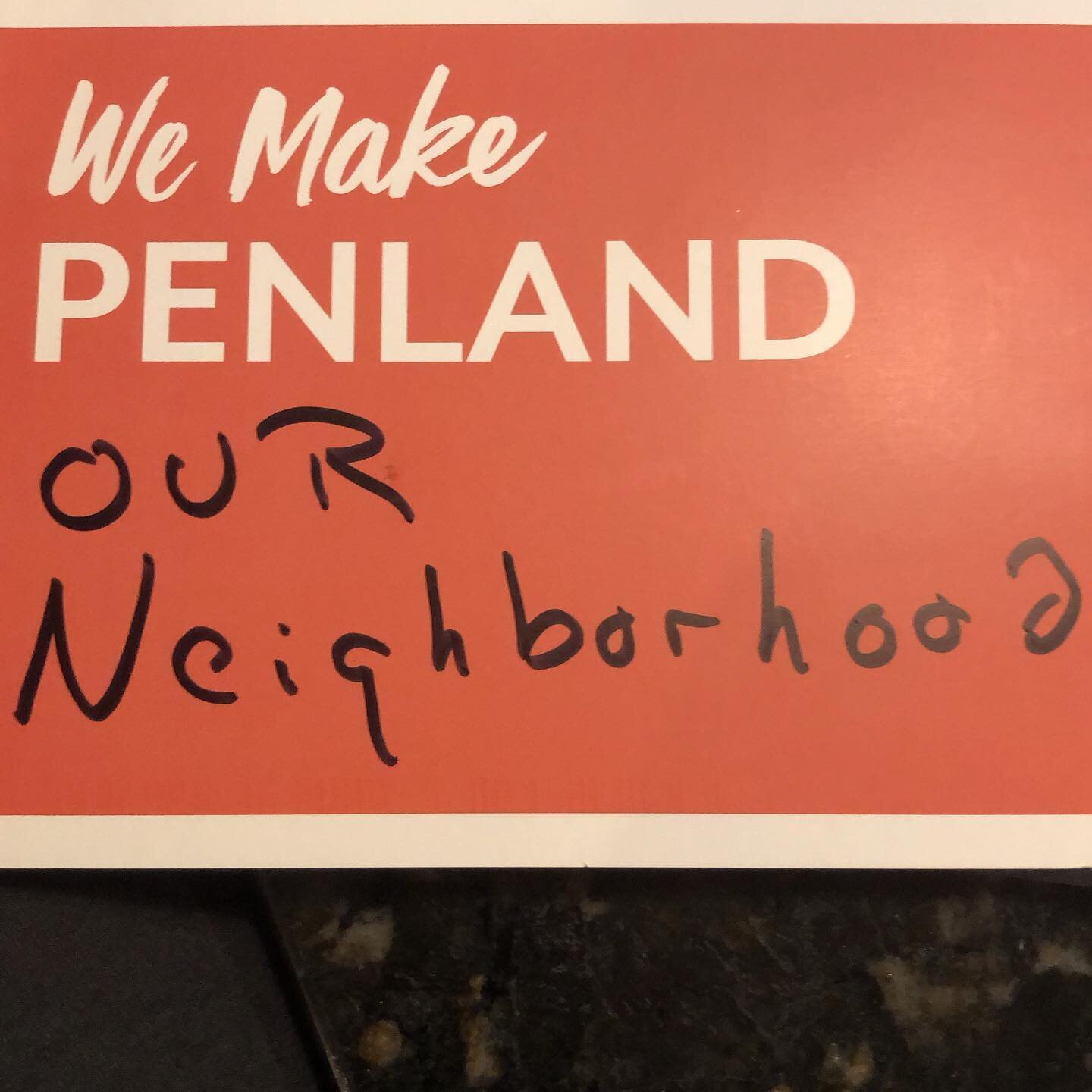 #wemakepenland getting married and movie night great things happen in our neighborhood