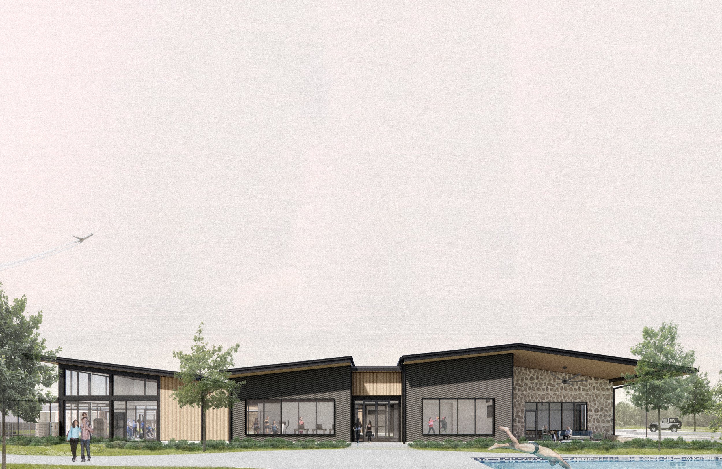 Terrapin Community Center and Pool Building