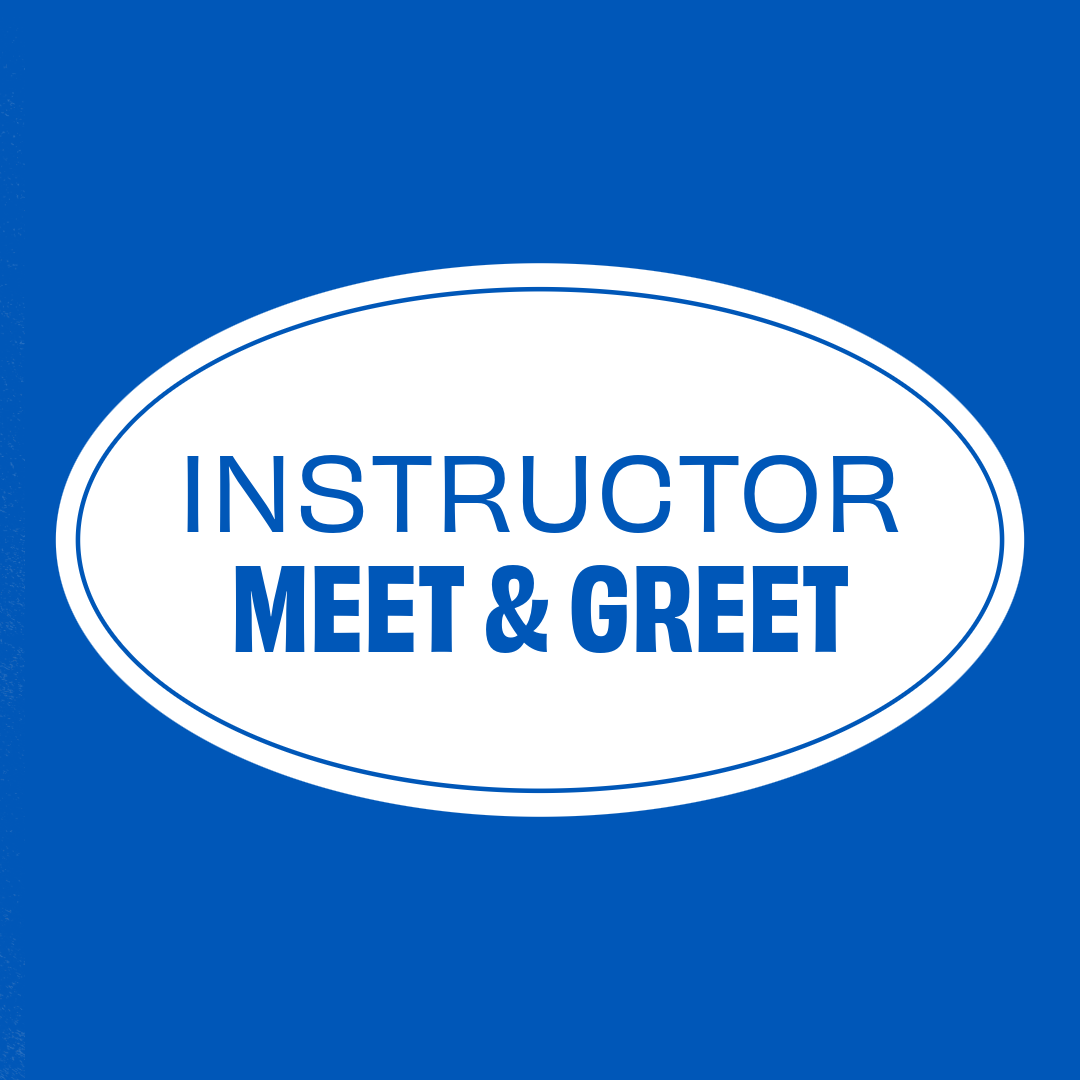 Instructor Meet & Greet