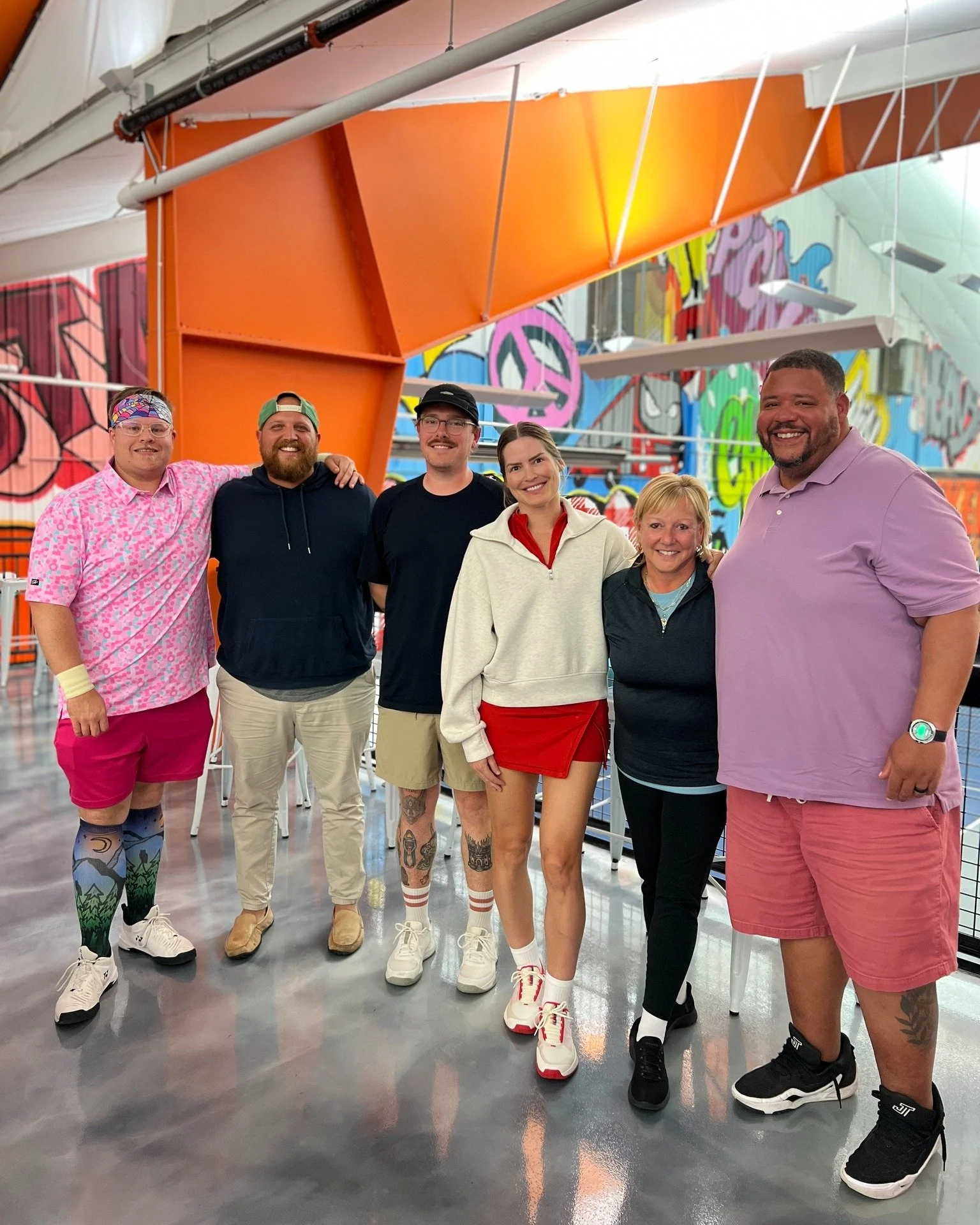 Meet the Pickle & Chill Membership Engagement Committee! 🤩
This group is helping connect our members and staff while staying in tune with the needs and experiences of our community. They’ll play a key role in shaping events, programs, and