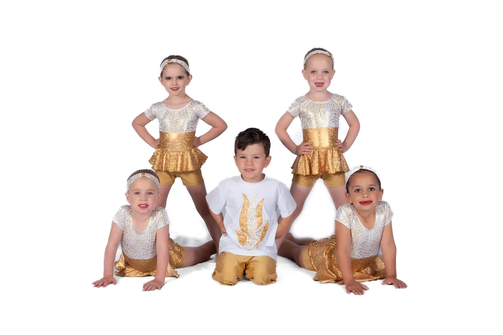Mini Movers Kinder Dance students