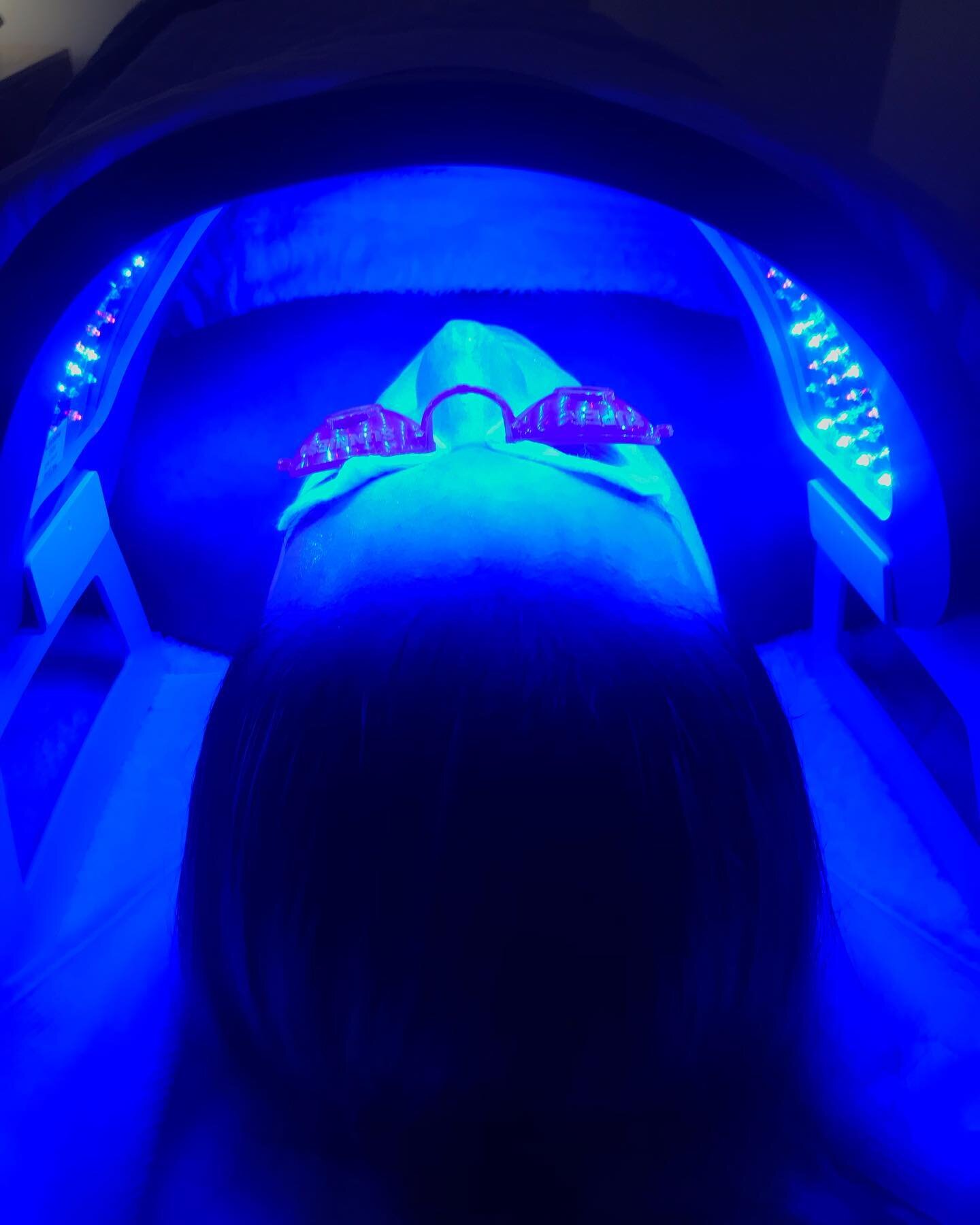 Blue light therapy can be used to improve skin texture and reduce sebaceous hyperplasia, or enlarged oil glands. It can help with removing sun spots, acne, and even scars that were originally caused by acne. 

In addition to treating skin conditions,