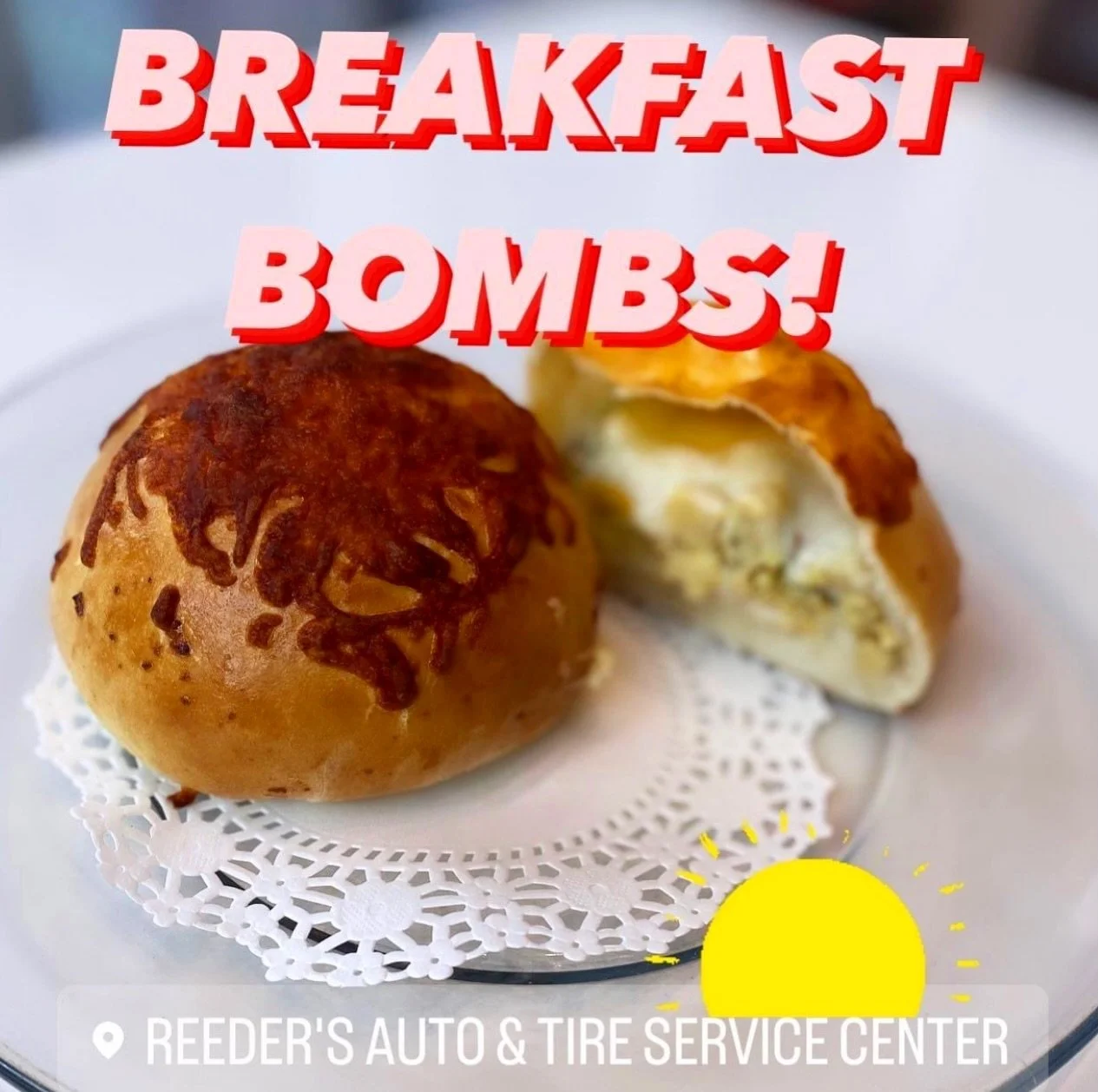 Whoop whoop! It&rsquo;s breakfast bomb time!!! ☀️ #tulsabreakfast #goodmorningtulsa #tulsapeople #reederstulsa #cornerstore