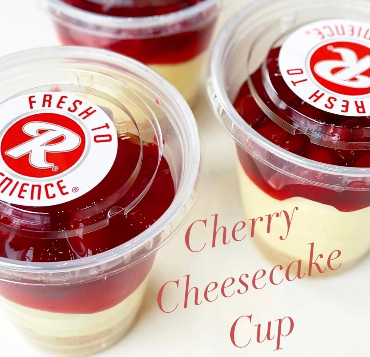 How are you going to treat yourself today?! How about one of our lovely Cherry Cheesecake Cups ?!? 🍒 #tulsasnacks #treat #dessert #grabandgofood #tulsatime