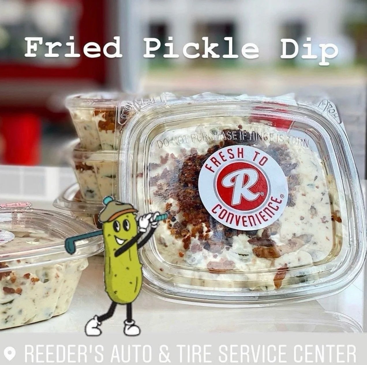 The. Best. Dip. Ever. #reederstulsa #picklepeople #gasstation #tulsaok #cornerstore