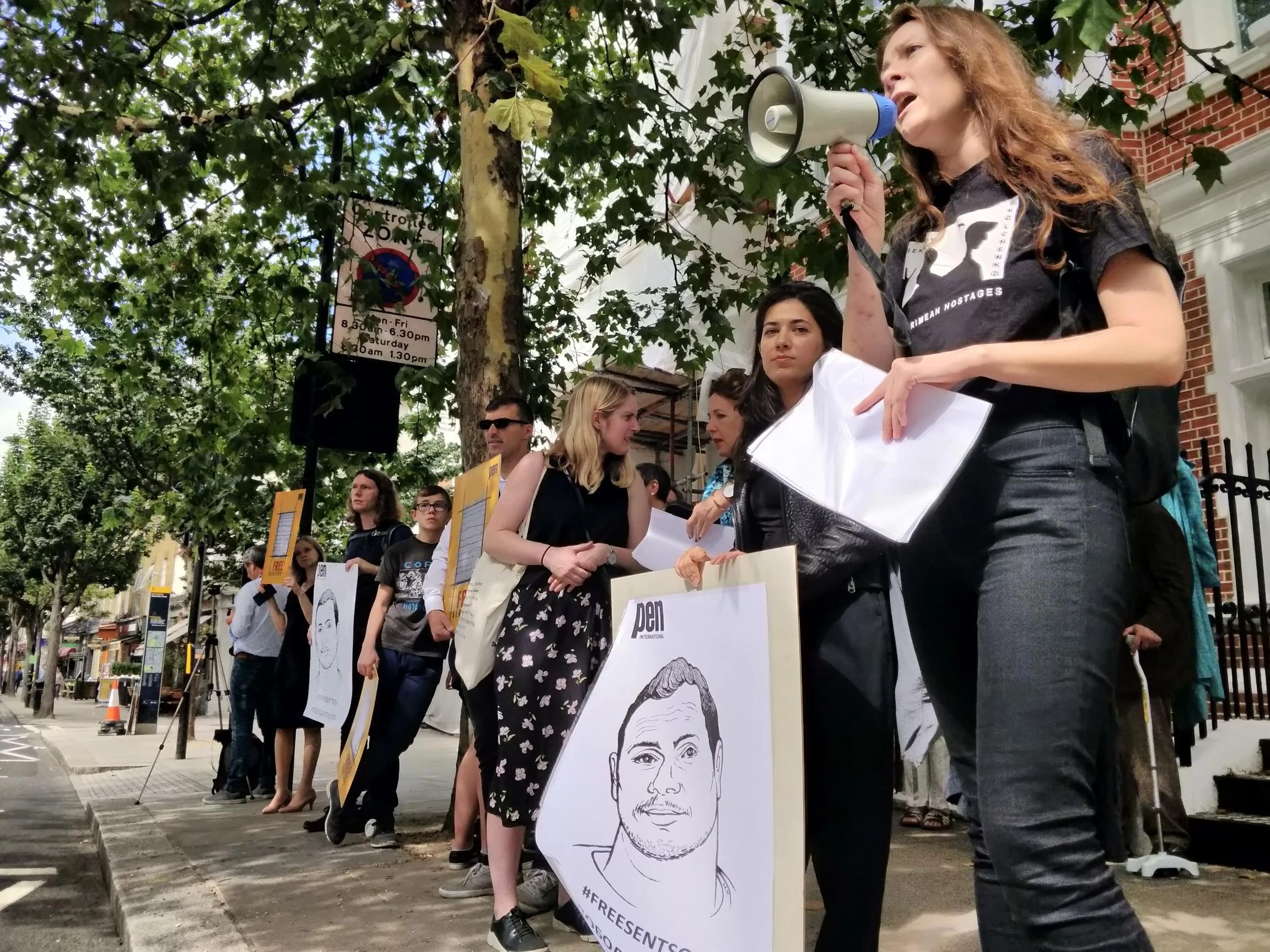 PEN stands with Sentsov on 100th day of hunger strike