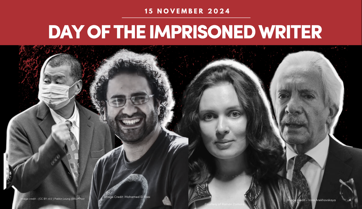 Free Them All: Day of the Imprisoned Writer 2024&nbsp;