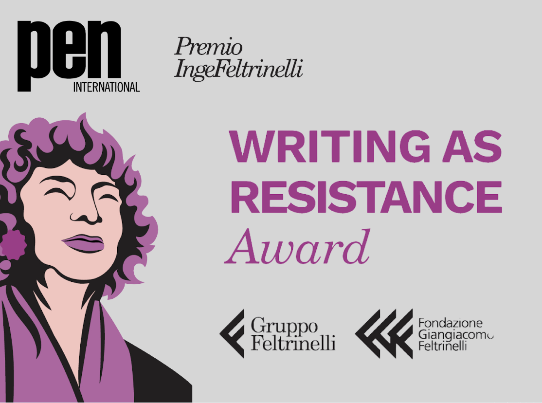 PEN International and Fondazione Feltrinelli announce the 2026 PEN–Inge Feltrinelli Writing as Resistance Award shortlist and jury