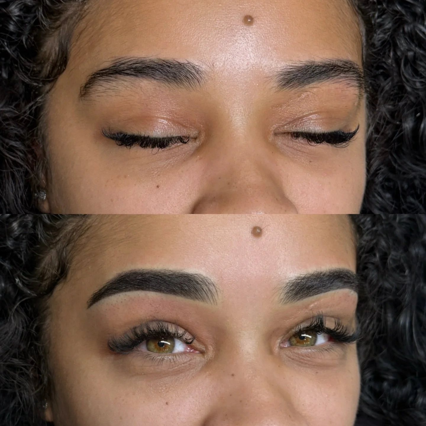 Filled in and defined 🦋

Isn&rsquo;t she stunning? 😩

Products used:
&bull; @lipigmentsglobal @girlzinkstudio Pigments in &ldquo;Ebony brown&rdquo; + &ldquo;Navajo Brown&rdquo;
&bull; Ultra Duration throughout the service - this also creates the wh