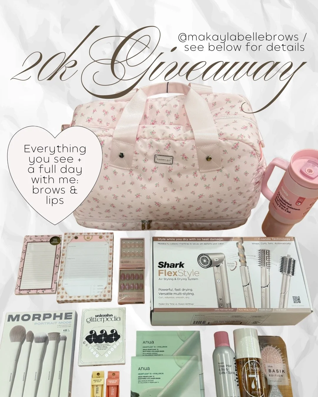 Thank YOU for 20k!!!!! 💞🙏🏻😋💫🎉

This giveaway is a huge thank you to everyone who is here on this page with me! Your continued support for my small business does not go unnoticed. 

If you win this giveaway you&rsquo;ll receive everything photog