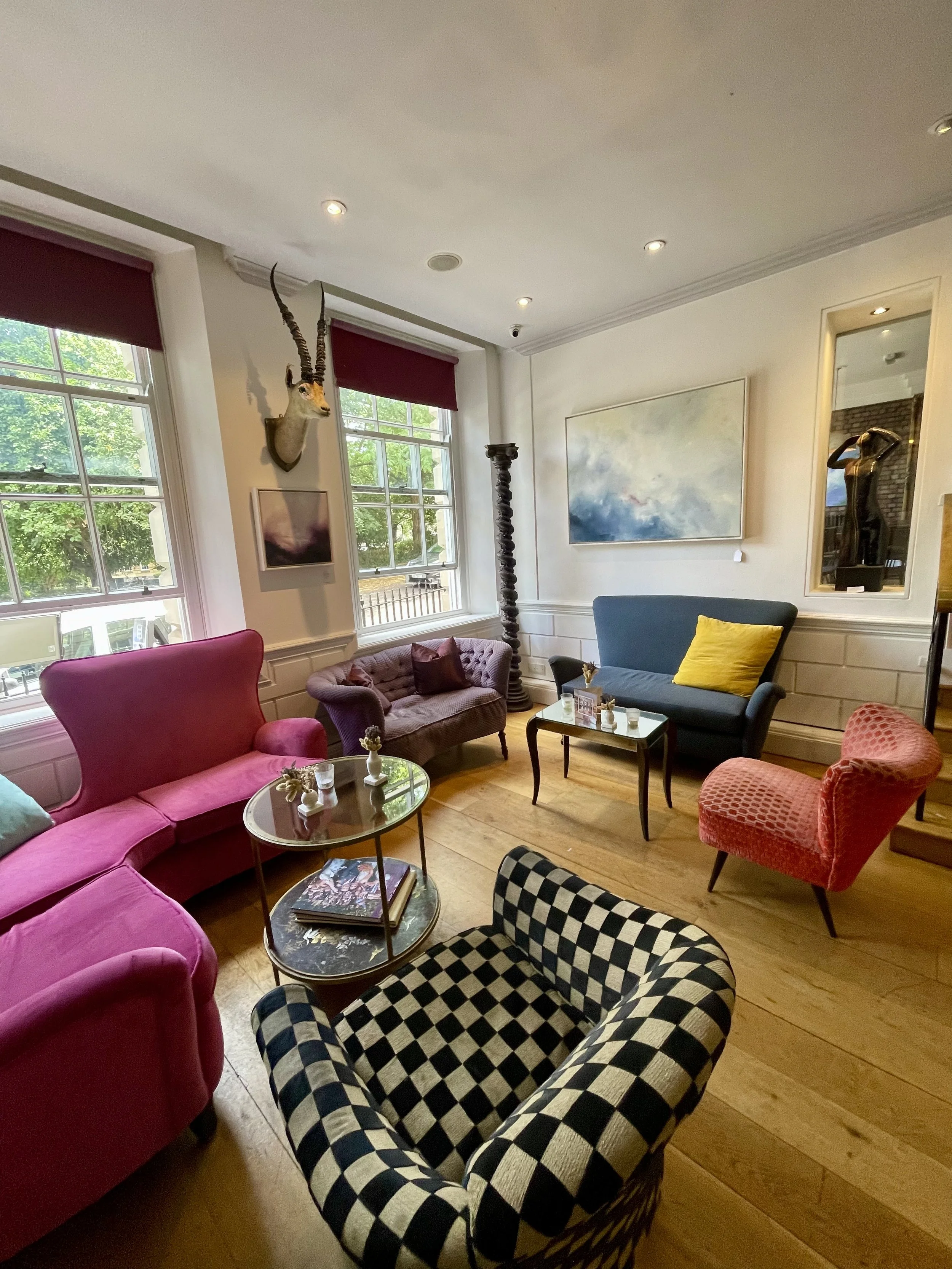 Lobby at Berkeley Square Hotel in Bristol