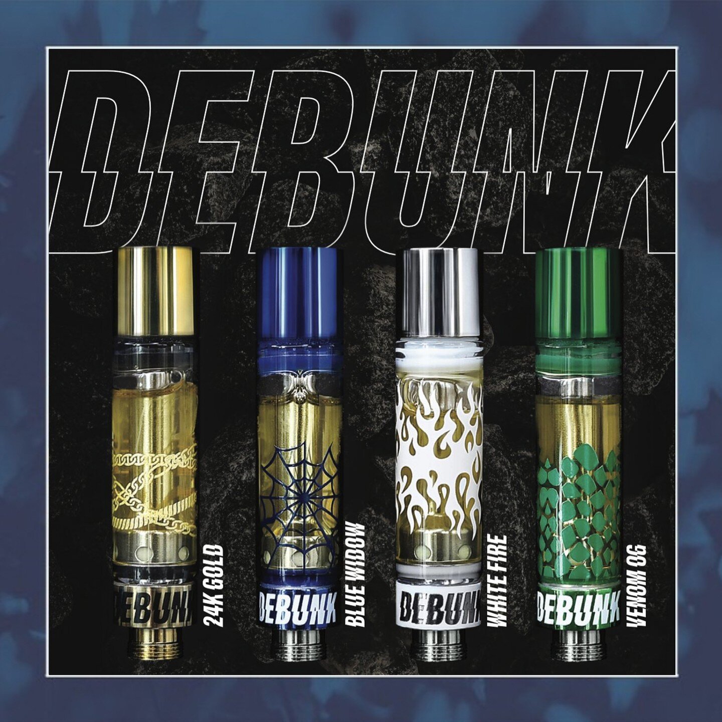 IRCC x @debunkweed

Debunk&rsquo;s vapes are meticulously made and rigorously tested for an elevated experience with next-level cartridge designs and dialed-in flavour formulations.

Debunk&rsquo;s vapes are a blend of 95% distillate and 5% full spec