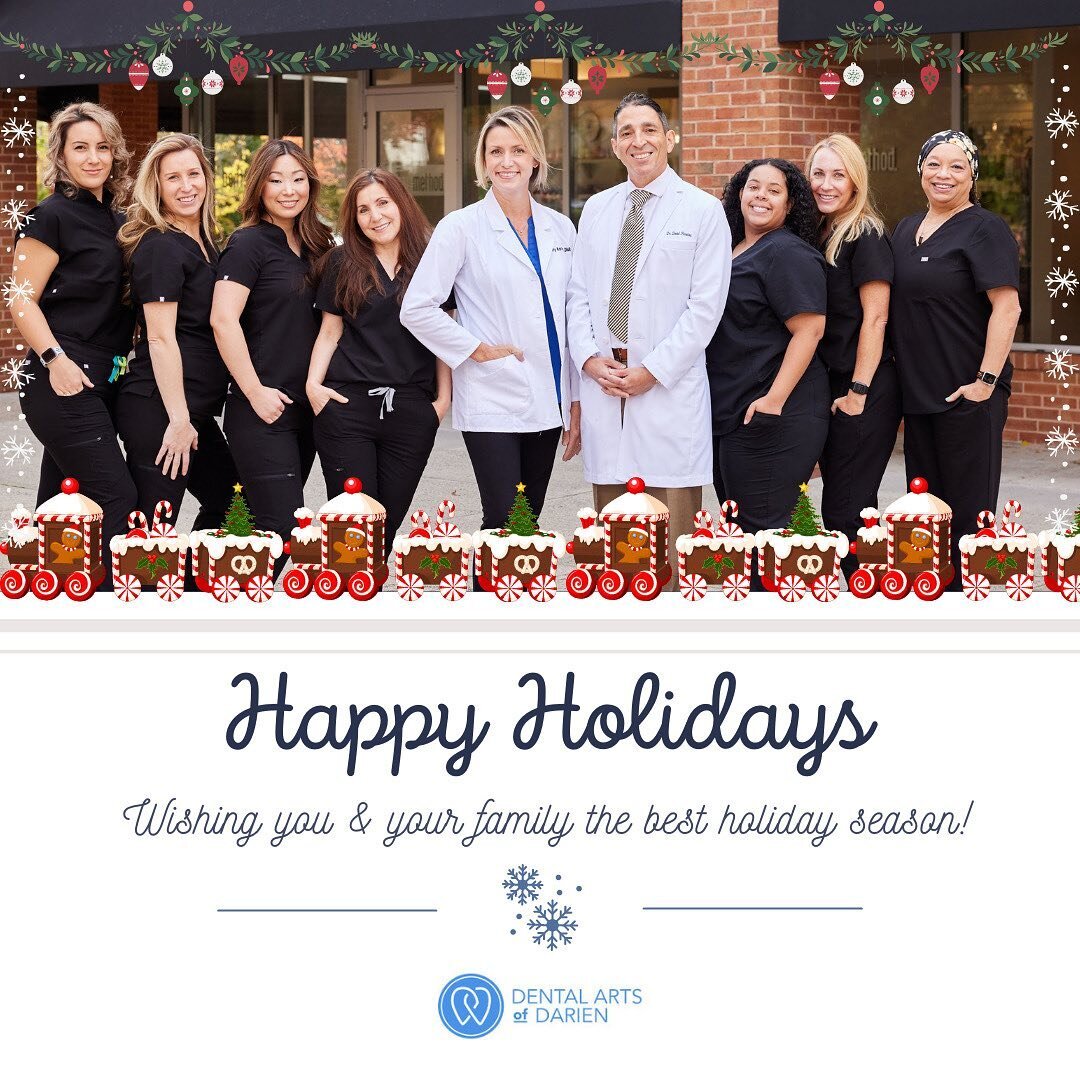 ✨HAPPY HOLIDAYS ✨ from Dental Arts of Darien! Thank you for being our valued patients. We truly appreciate your support in the past year. ❤️ We hope you enjoy the best holiday season and please note our holiday schedule as below. 🎅🏻🎁🎉
⠀⠀⠀⠀⠀⠀⠀⠀⠀
?