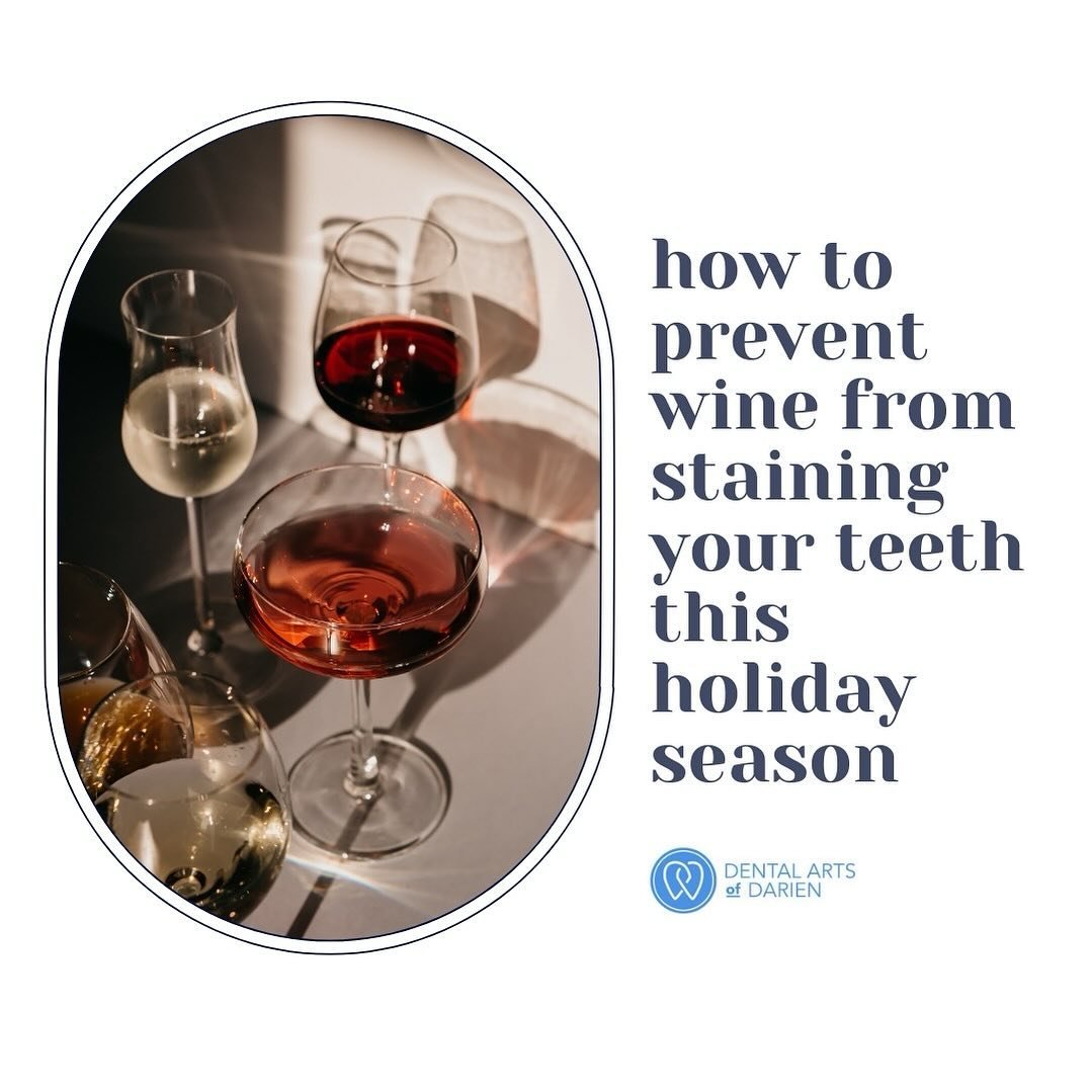 The holiday season is upon us, and we hope you&rsquo;re excited to attend some fun parties. 🎄✨🎅🏻🥂 🎉 If you&rsquo;re a fan of red wine but worried about staining your teeth, don&rsquo;t worry; we&rsquo;ve got you covered. 🍷😉 Check out these tip