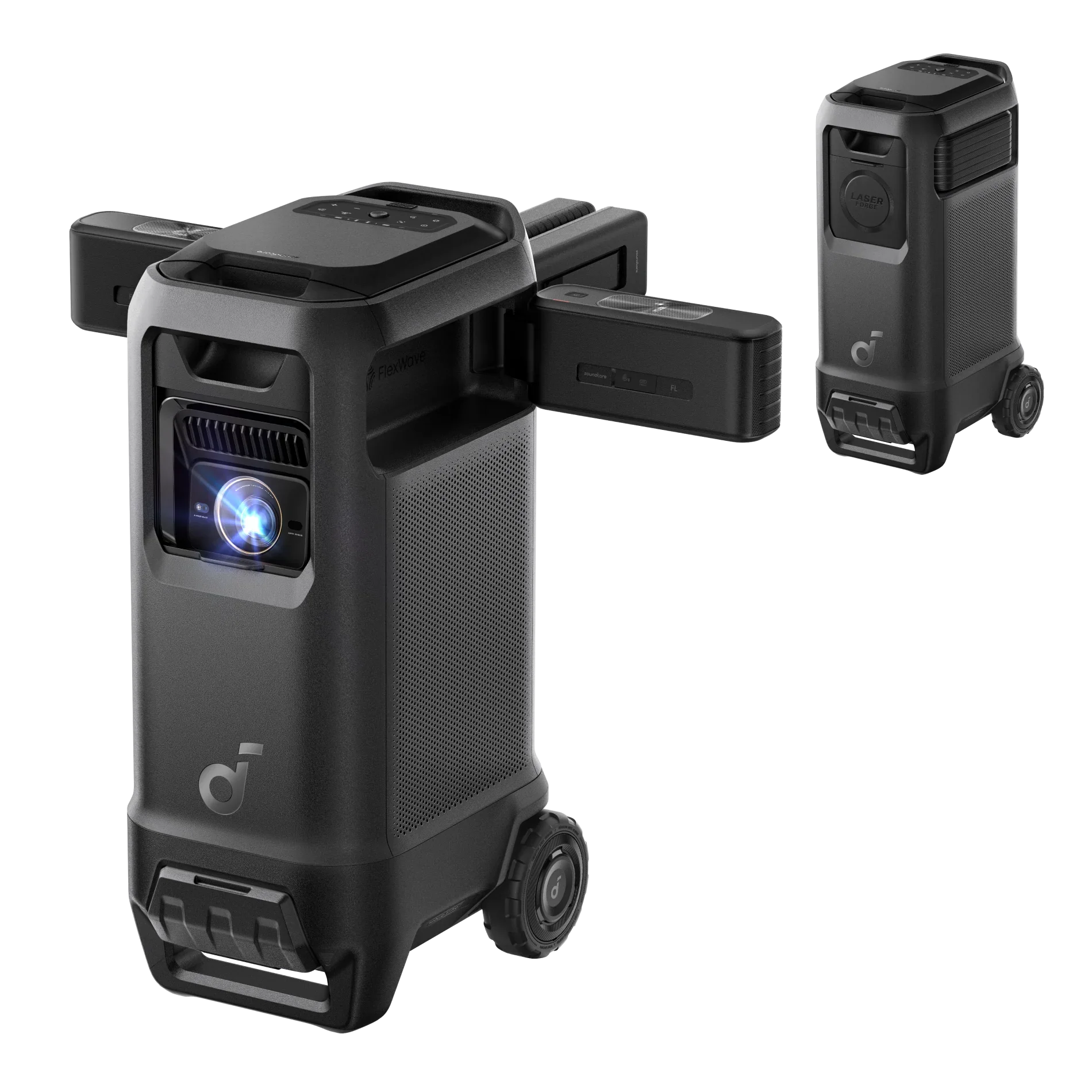 Ultimate Outdoor Cinema Package: Nebula X1 Pro 4K Projector, 200" Screen & 20 Chairs